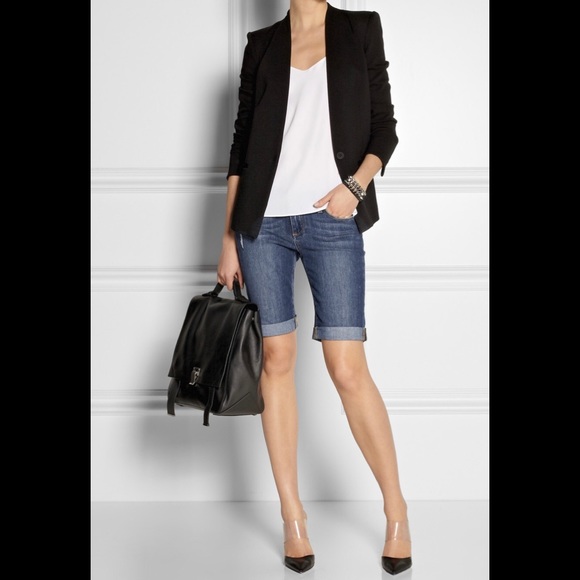 PAIGE Pants - PAIGE Jax Denim Bermuda Shorts